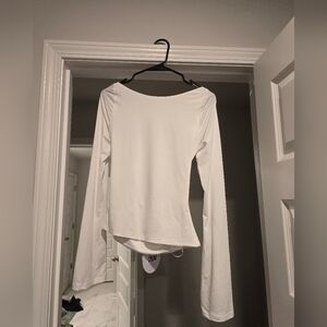 Princess Polly- Zelka Long Sleeve top White